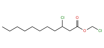 Chloromethyl 3-chloroundecanoate